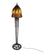 Charles Schneider Art Nouveau wrought iron floor lamp, 1920