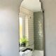 Wall mirror queen anne style