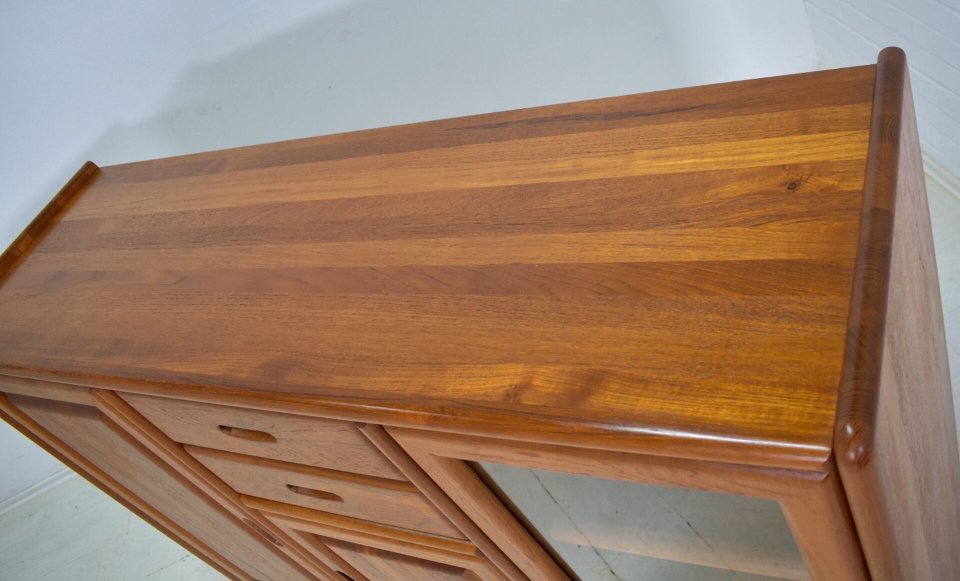 Sideboard by Dyrlund 1970s skandinavian solid Teak Danish