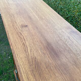 Old oak workshop furniture with drawers