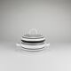 Enamelled pot carl aubock iii "culinar" with lid, ostovics vienna, austria, 1970s
