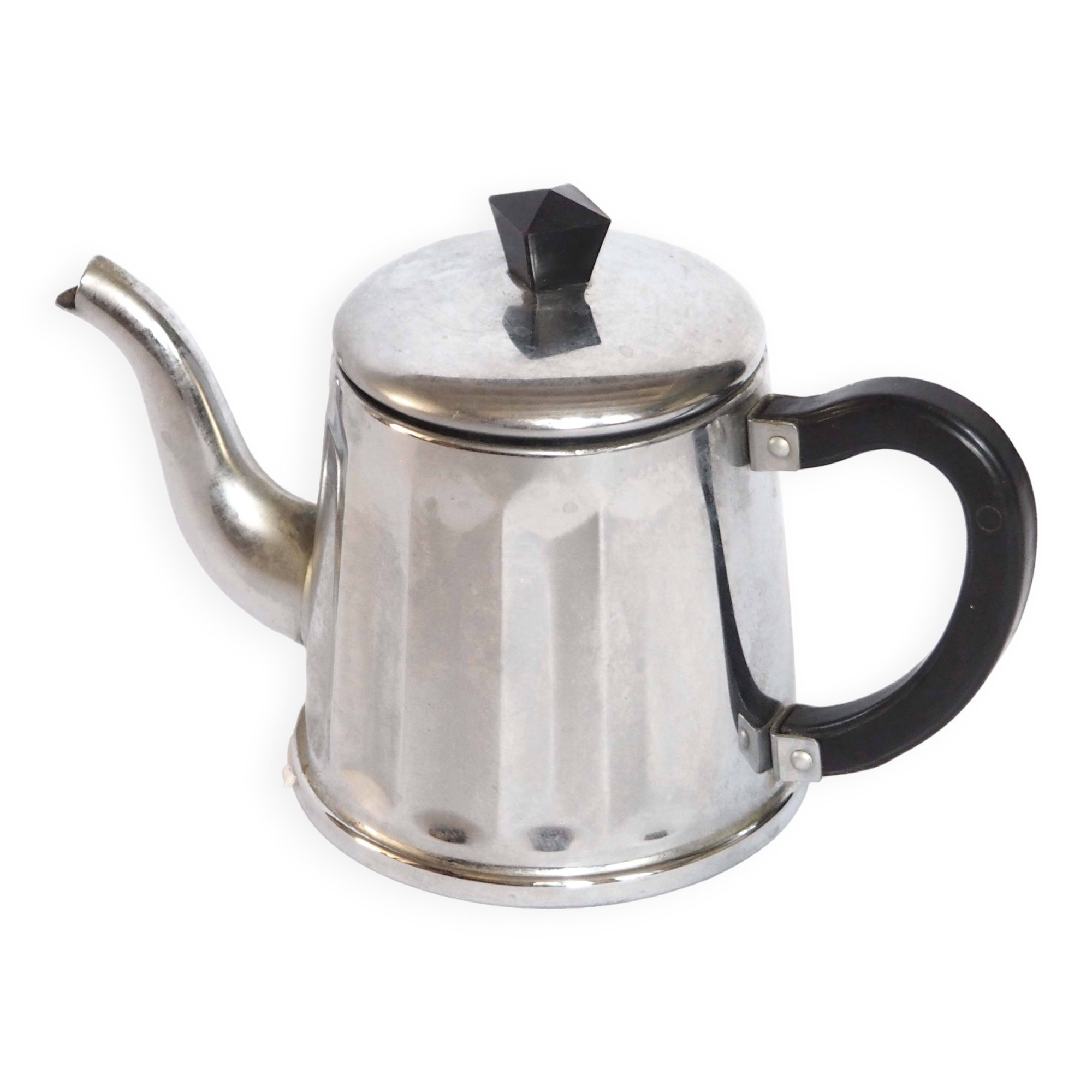 Cafetière inox bakelite