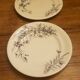 Set of 2 plates in Iron Earth SG model Fleurs des Champs