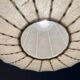 Modern mid-century Cocoon pendant lamp by Friedel Wauer for Goldkant Leuchten, Germany, 1960s.