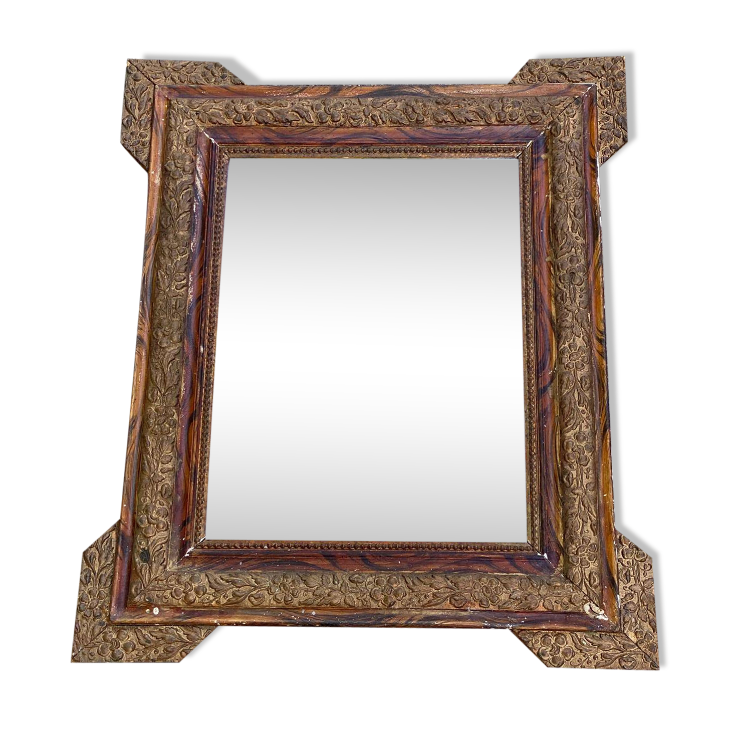 Antique Louis Philippe mirror from the 17th century 46x56cm