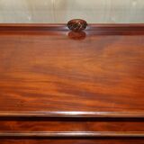 Chariot bibliothèque en acajou circa 1840 à trois niveaux