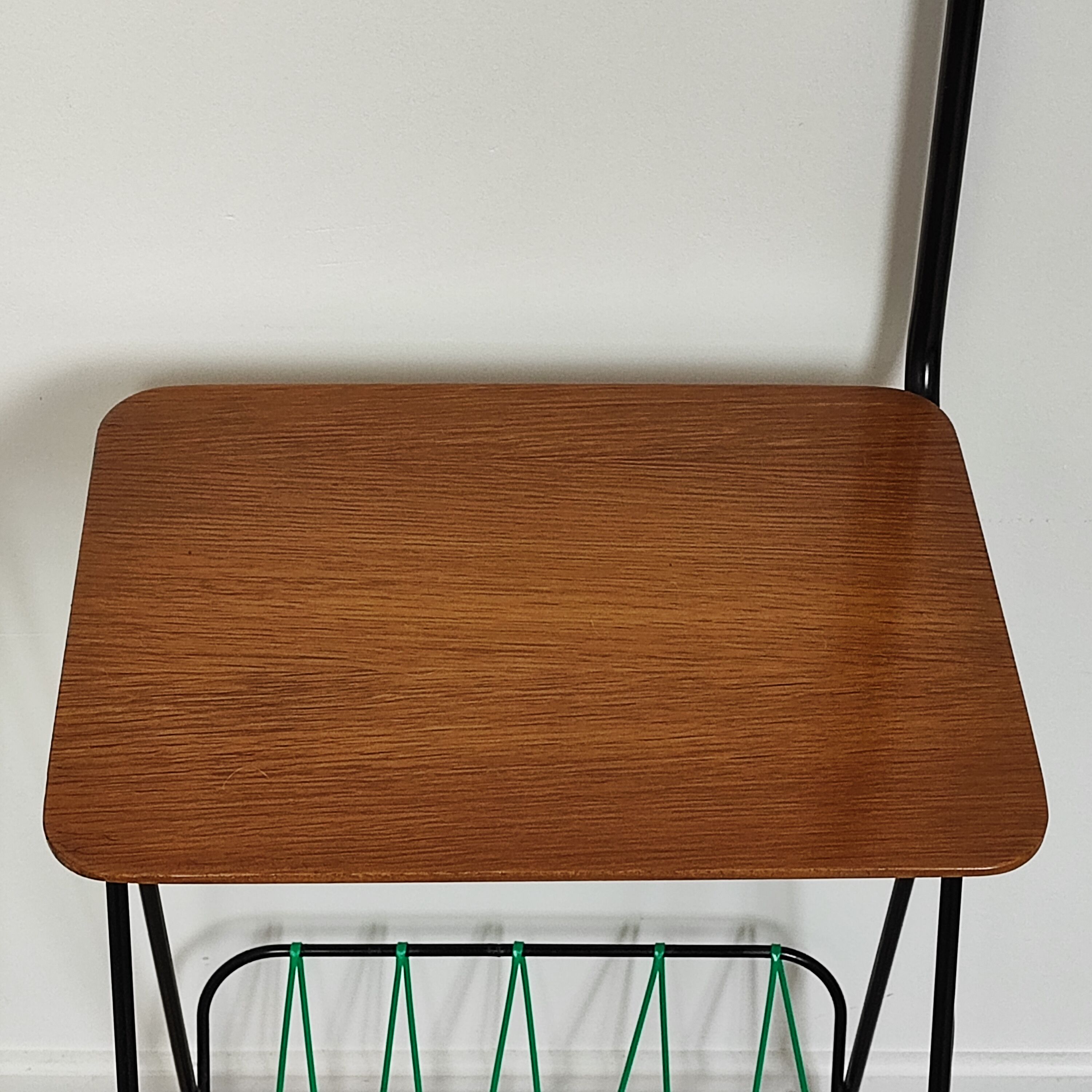 Floor lamp tablet and magazine holders 60s