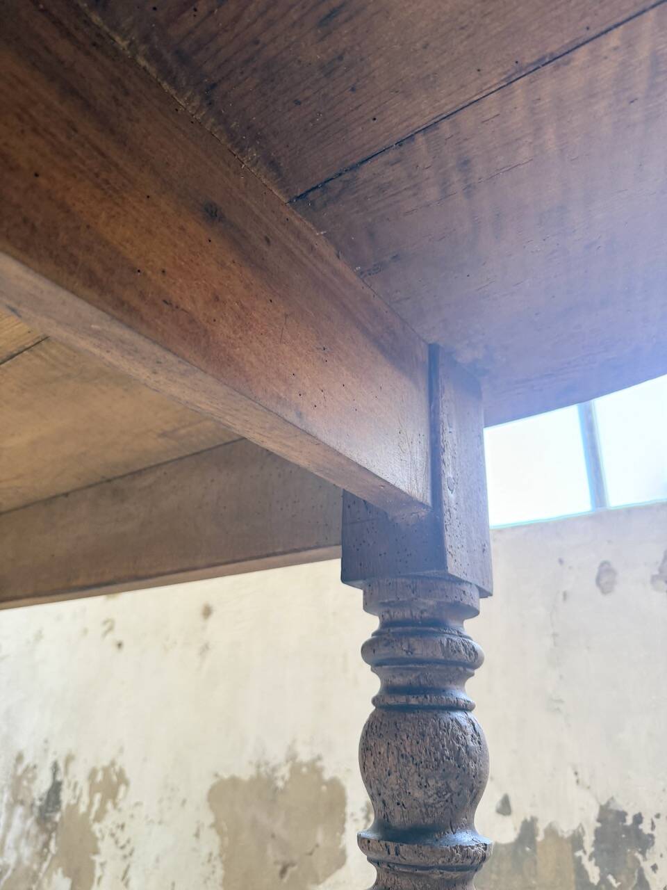 Oval farmhouse table 250cm pine