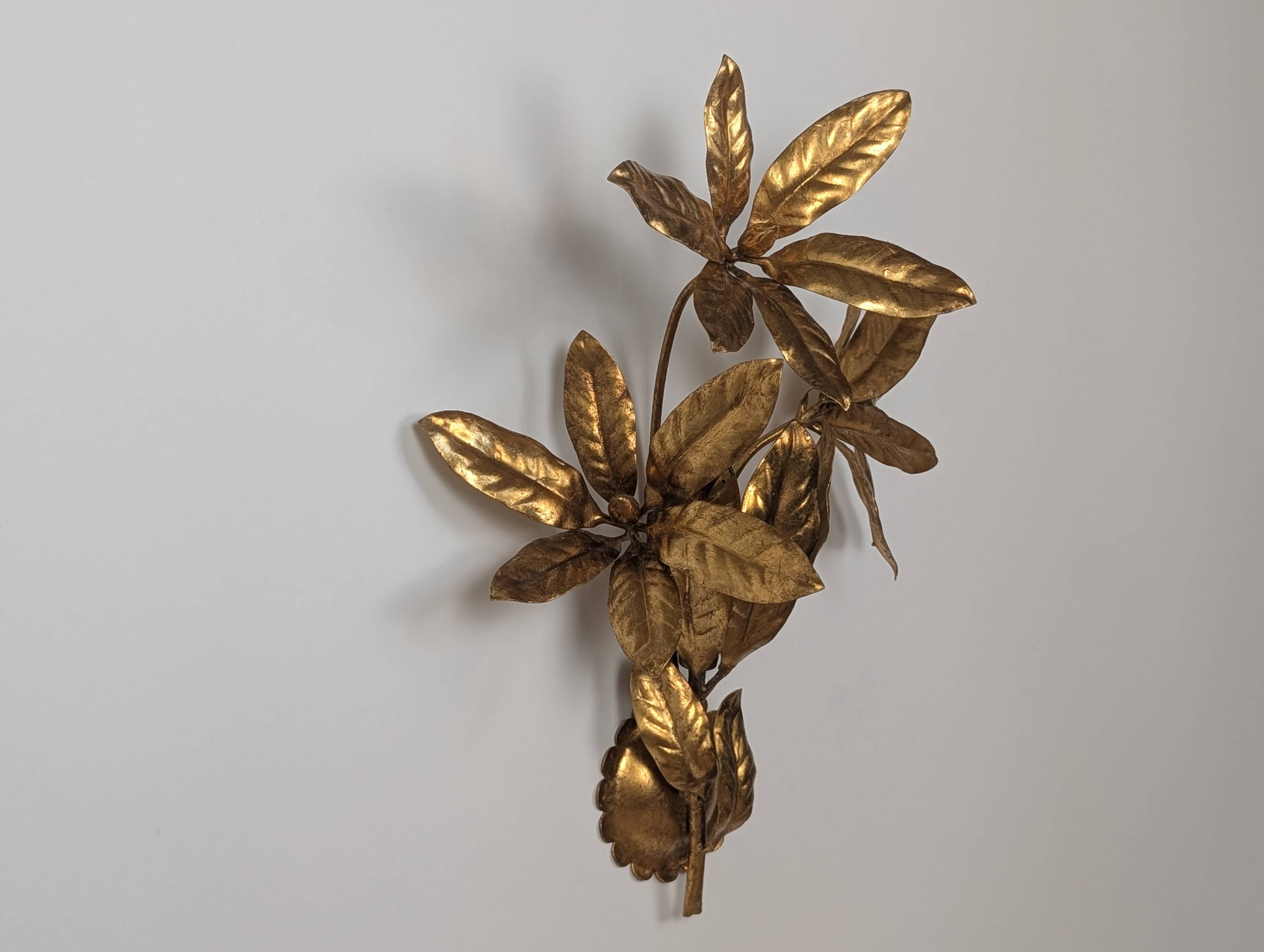 Golden leaf applique Hans Kögl