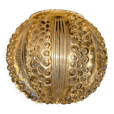 Vintage glass bubble ceiling lamp , 1970s