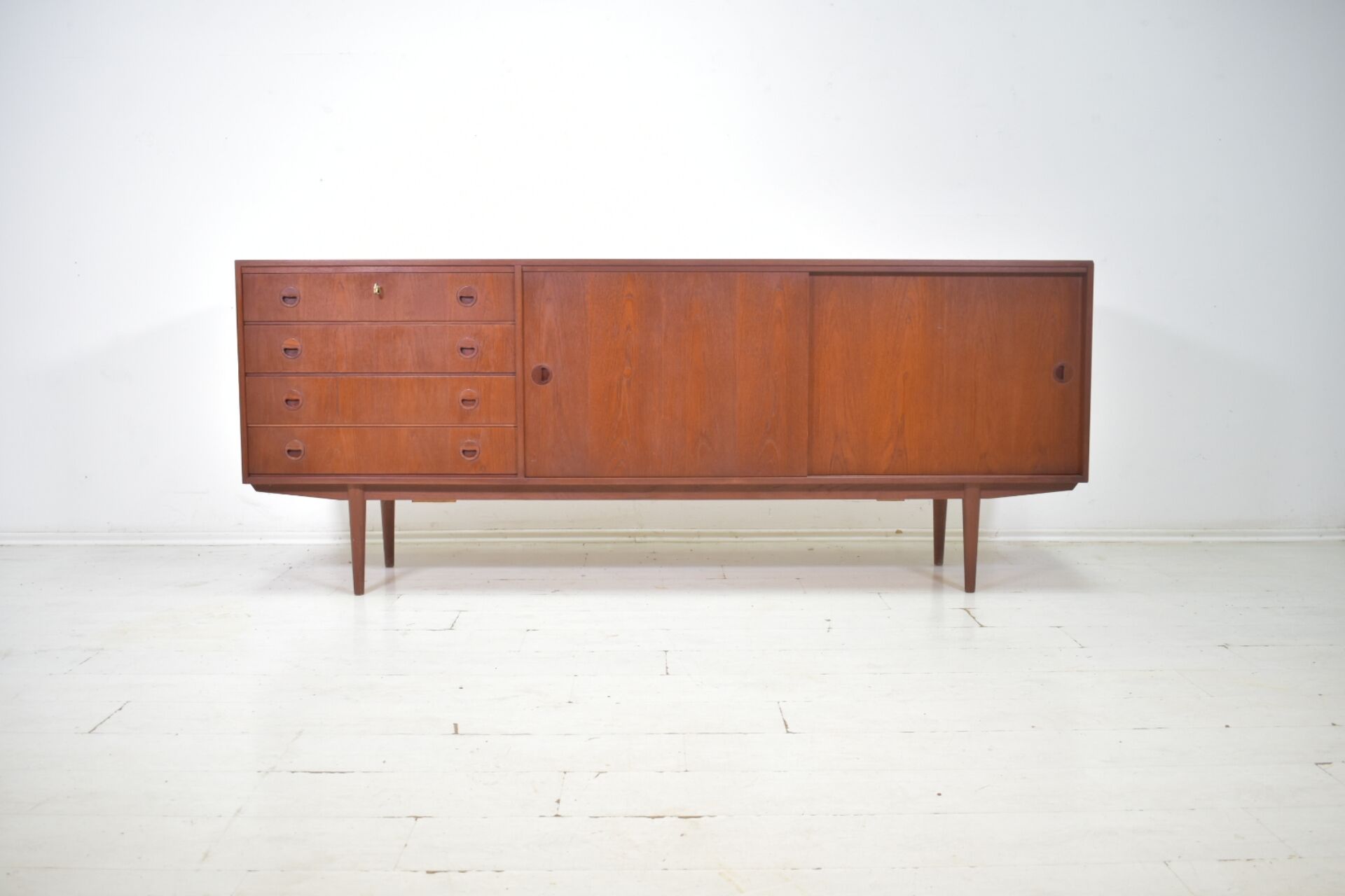 Sideboard by Musterring 1960s Teak Vitrine Mid Century Buffet