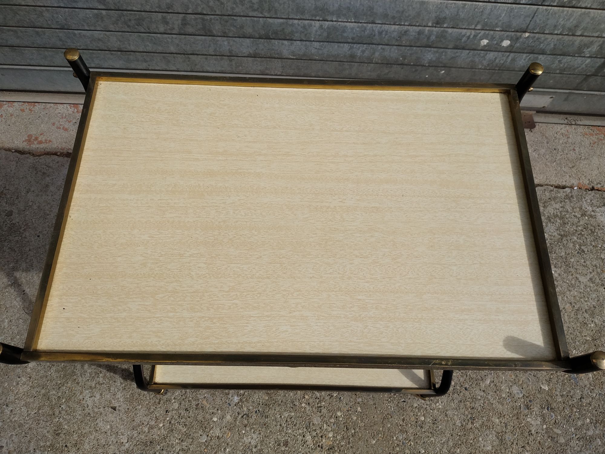 Vintage serving table