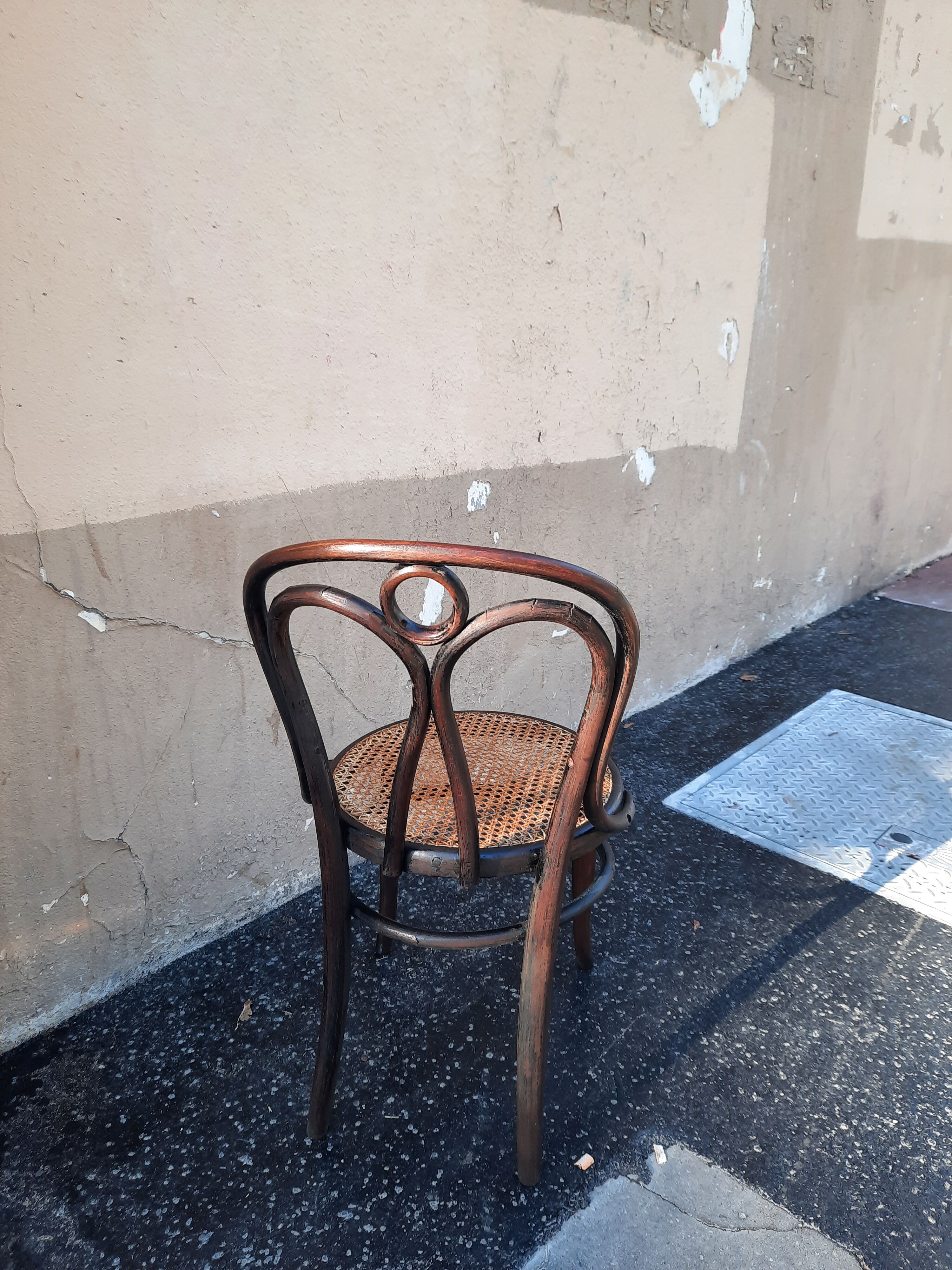 Old bistro chair