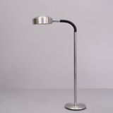 Herda Aluminum flexible goose neck floor lamp 1970s