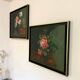 Framed antique oil painting