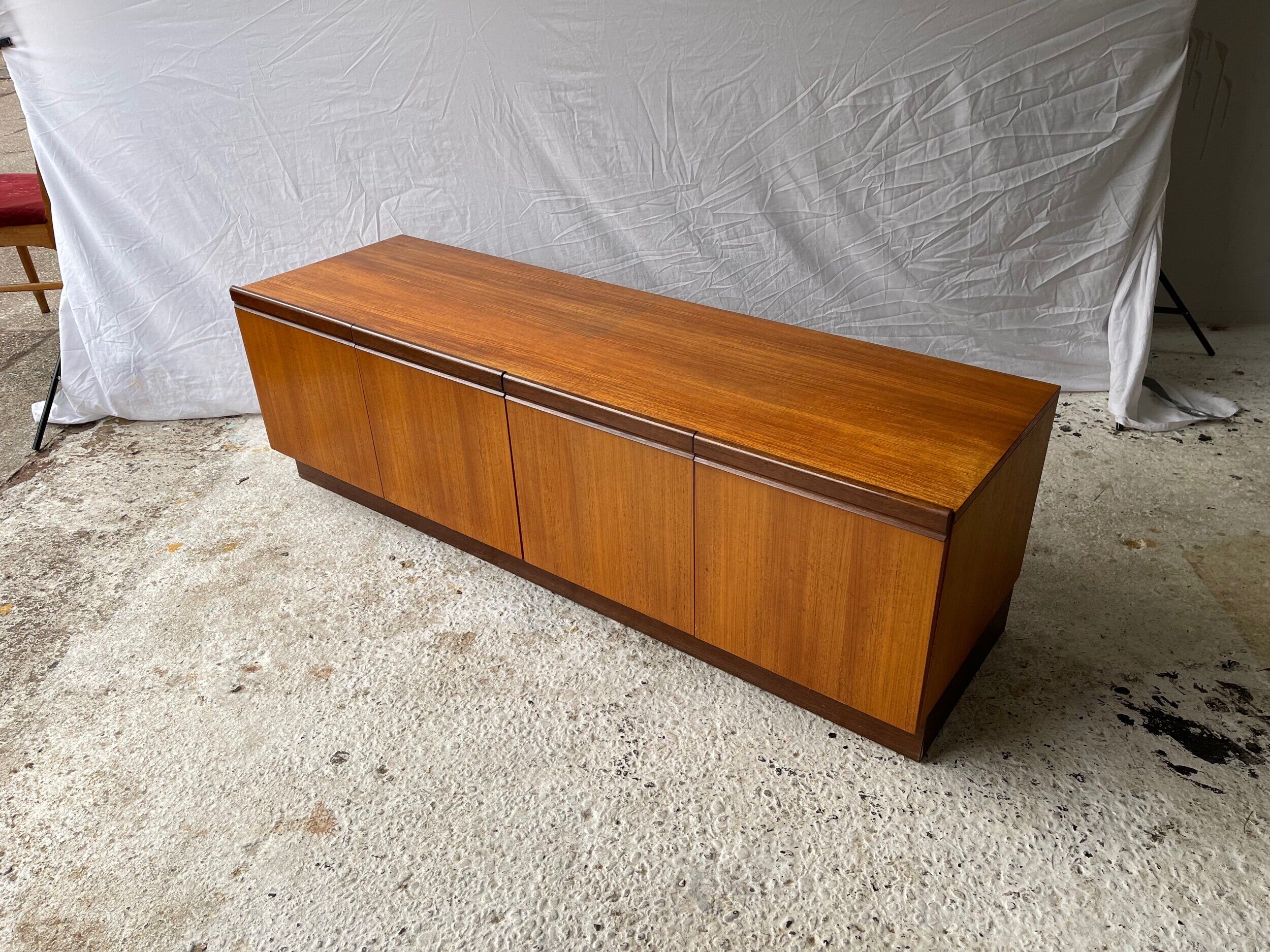 Mid Century Low Teak Sideboard by E Gomme/ G Plan