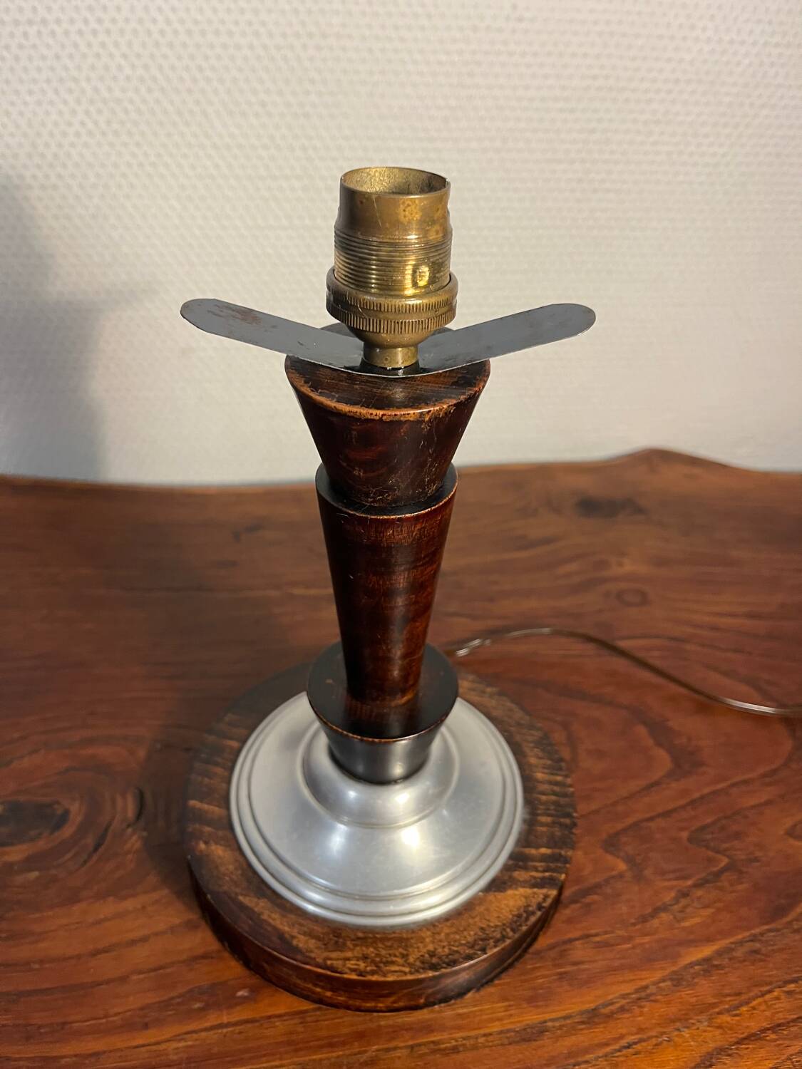 Art Deco opaline globe lamp