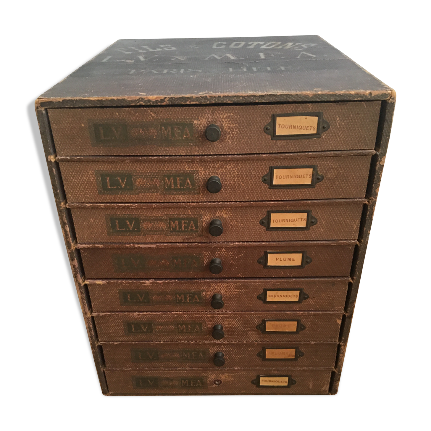 Former haberdashery display