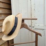 Valet en bois patiné