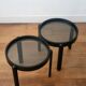 Porada Arredi Cabiate nesting tables, set of 2, made in Italy