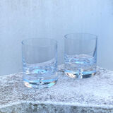 Two whiskey glasses