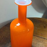 Glass vase, Otto Brauer for Holmegaard, 1960s