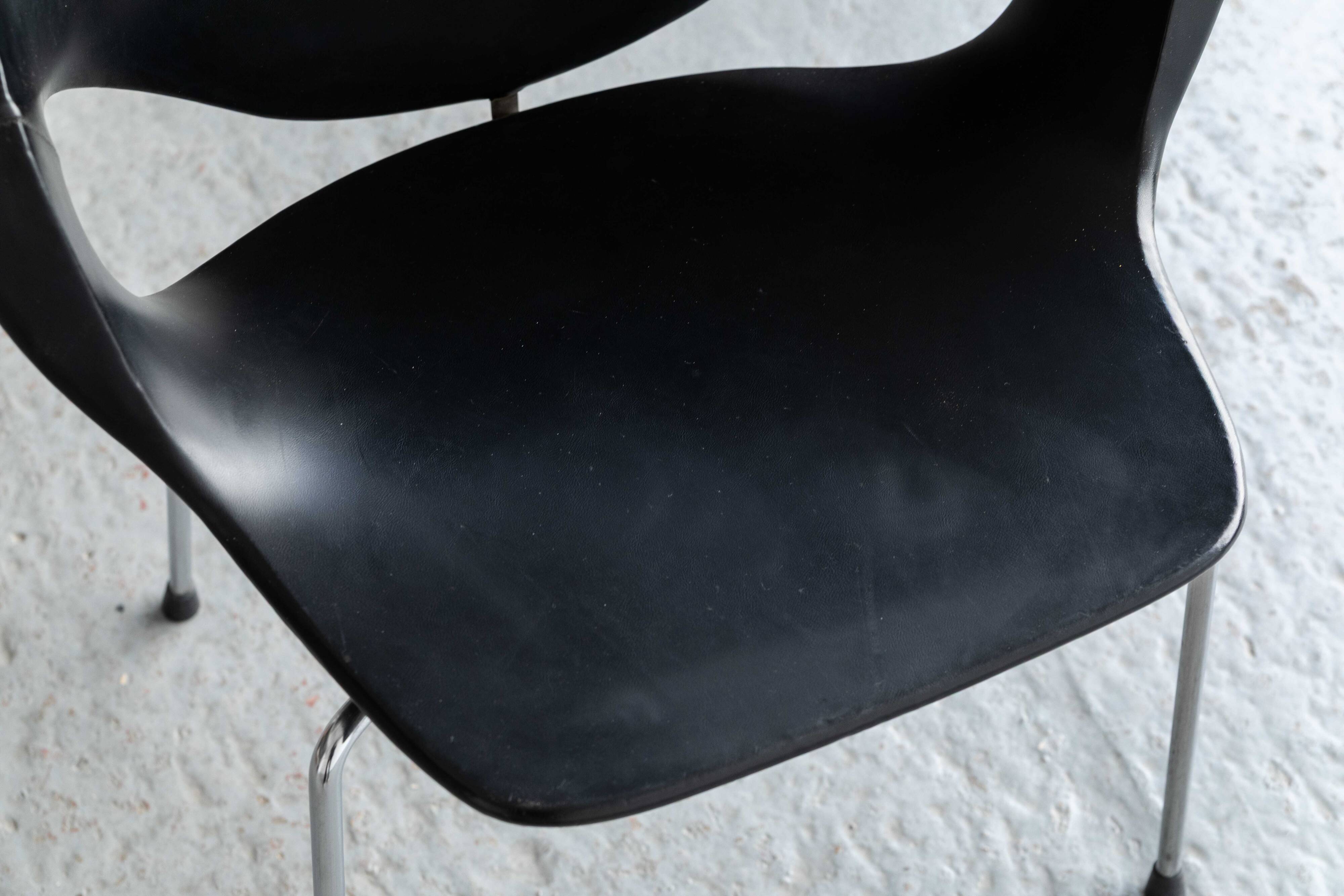 Set of 2 dining chairs by Straatman, Loral & Cie, Belgium, 1960's