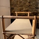 Rattan shelf