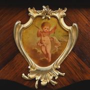 Table de salon, travailleuse en marqueterie, style Louis XV – fin XIXe