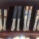 Ensemble de couverts vintage élégant Francis Greaves & Sons Sheffield de 60 pièces – Ori