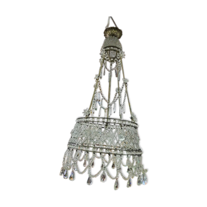 Lustre a pampilles perle