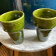 2 Tamegroute light green cups