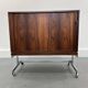 Meuble mobile vintage en bois, 1970s