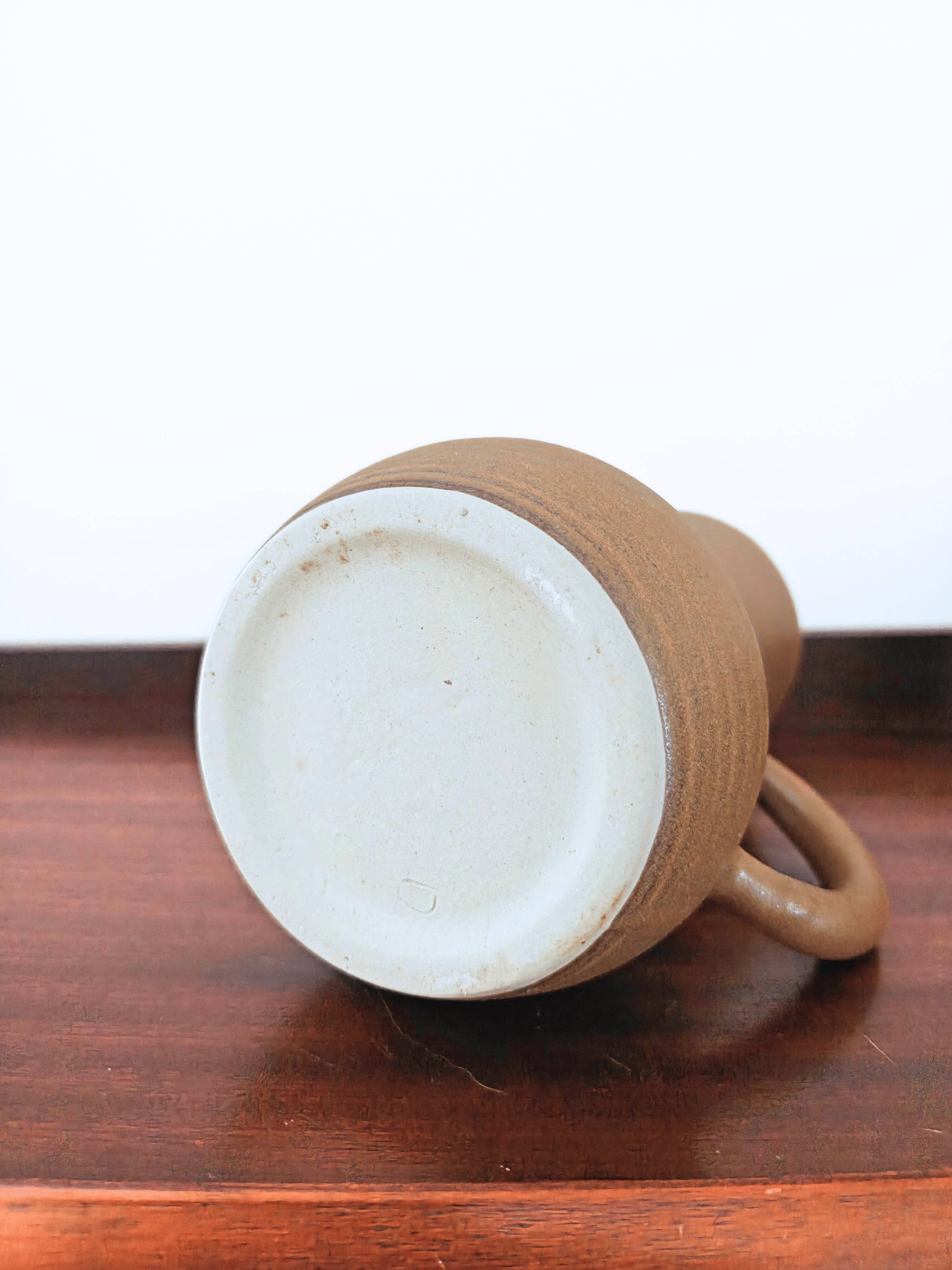 Vintage stoneware jug & cups