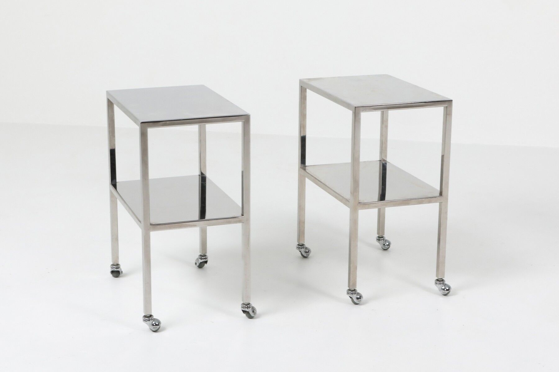 Philippe Starck's chrome industrial trolley - 1990s