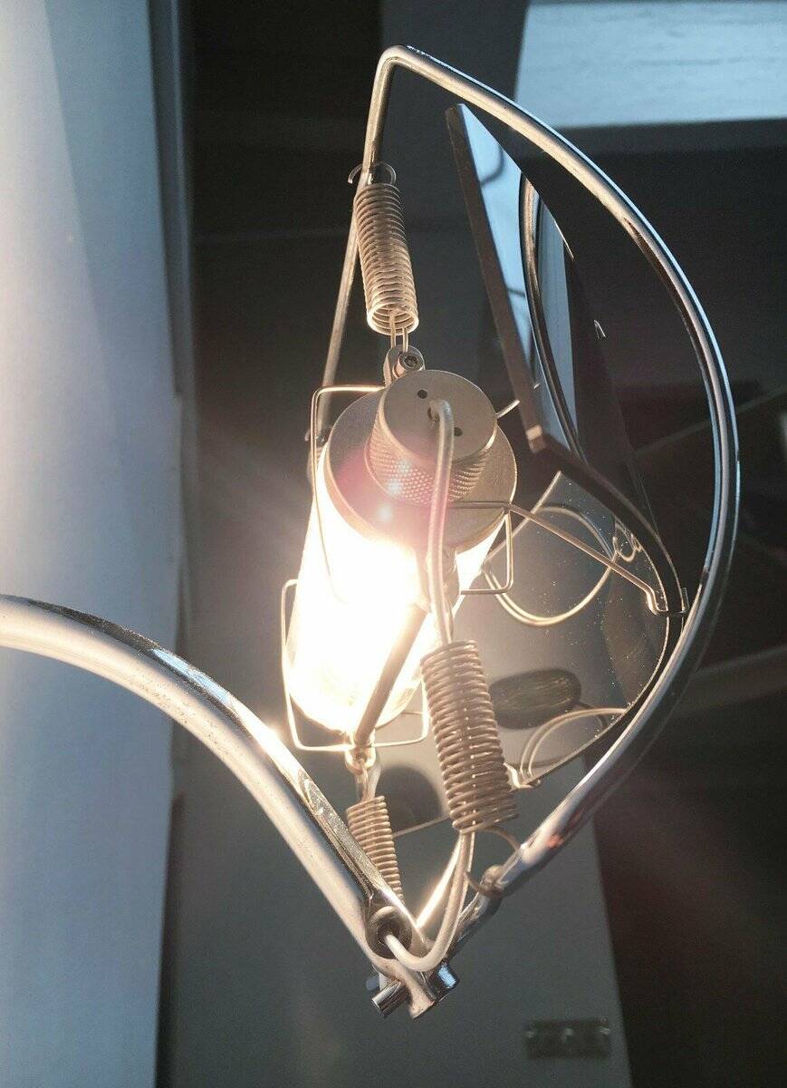 Postmodern wall lamp Warrior by Emanuele Ricci for Sidecar Artemide, 1980s.