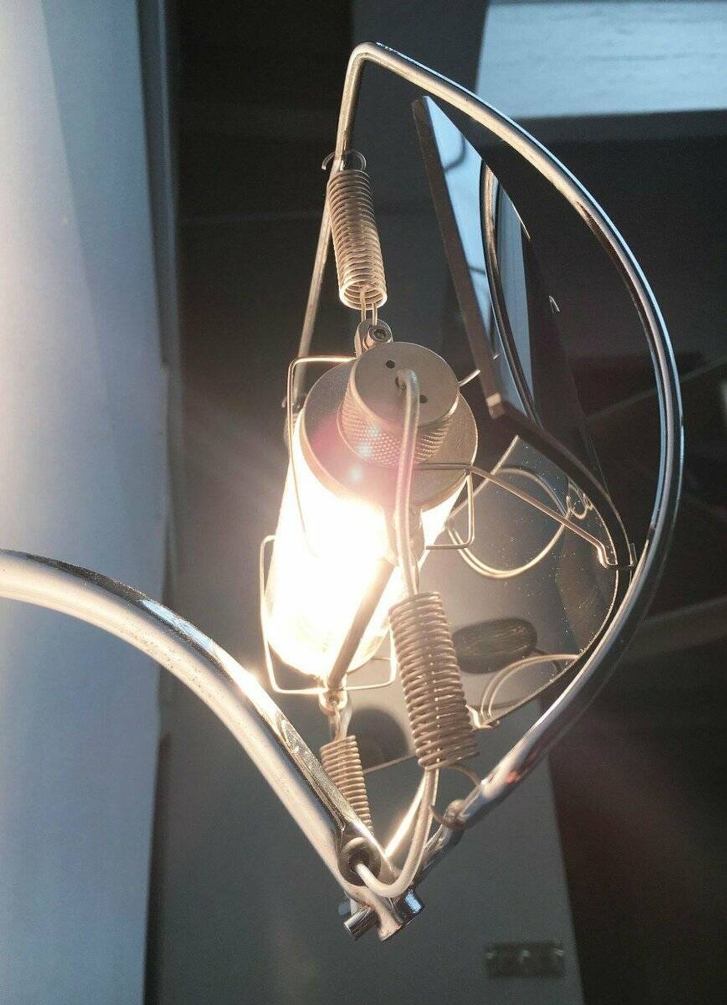 Postmodern wall lamp Warrior by Emanuele Ricci for Sidecar Artemide, 1980s.