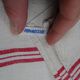 An ancient cloth in JM monogrammed cotton - Paper towel - 1930
