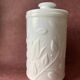 Pot opaline blanc