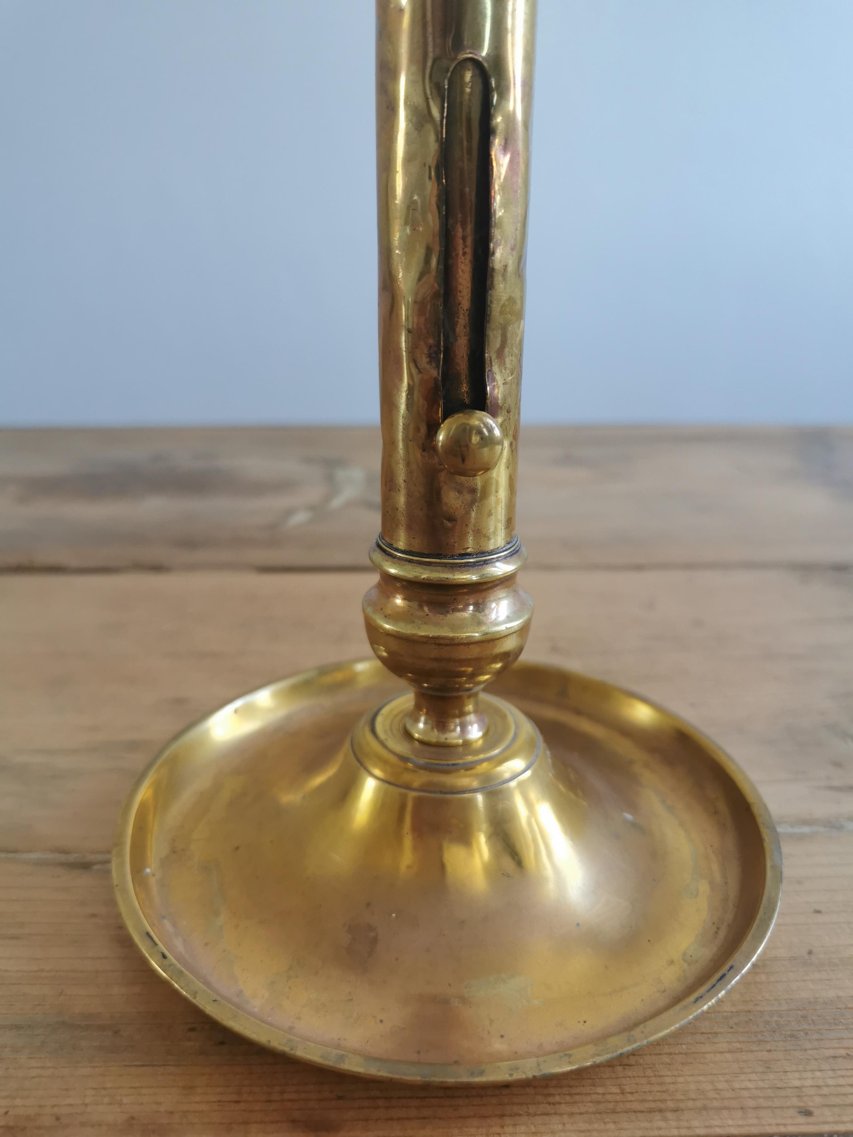 Vintage brass candle holder