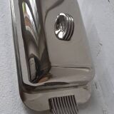 Beurrier métal argenté