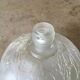 Cracked glass bottle