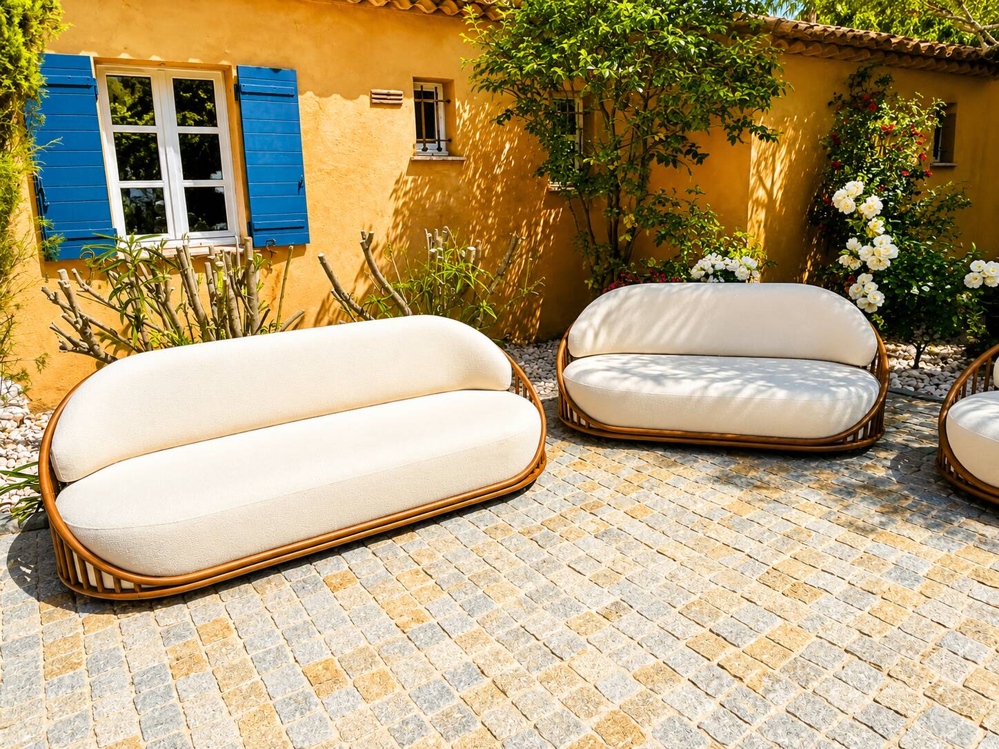 Salon outdoor Expormim Cask – design Norm Architects