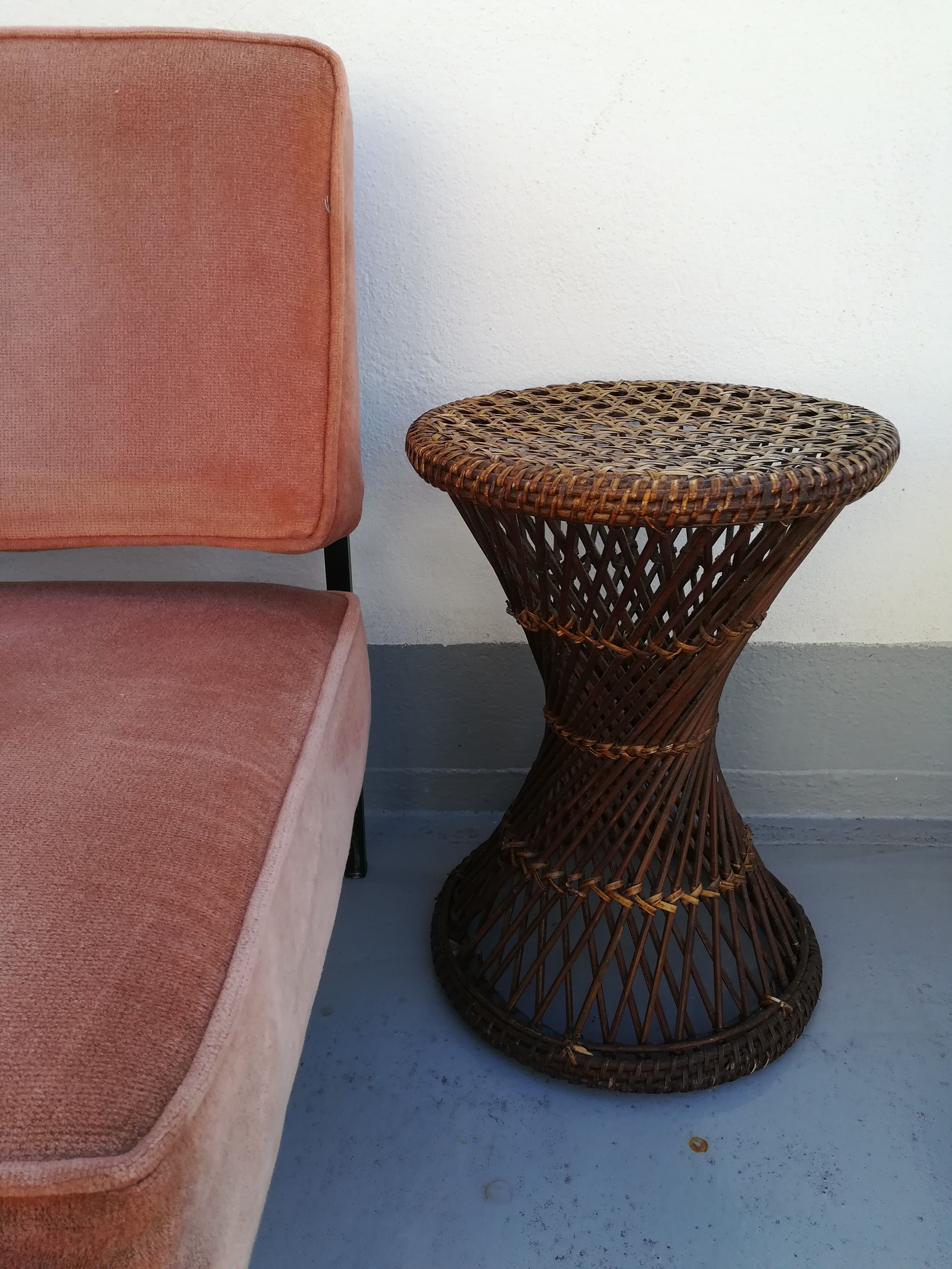 Rattan sellette