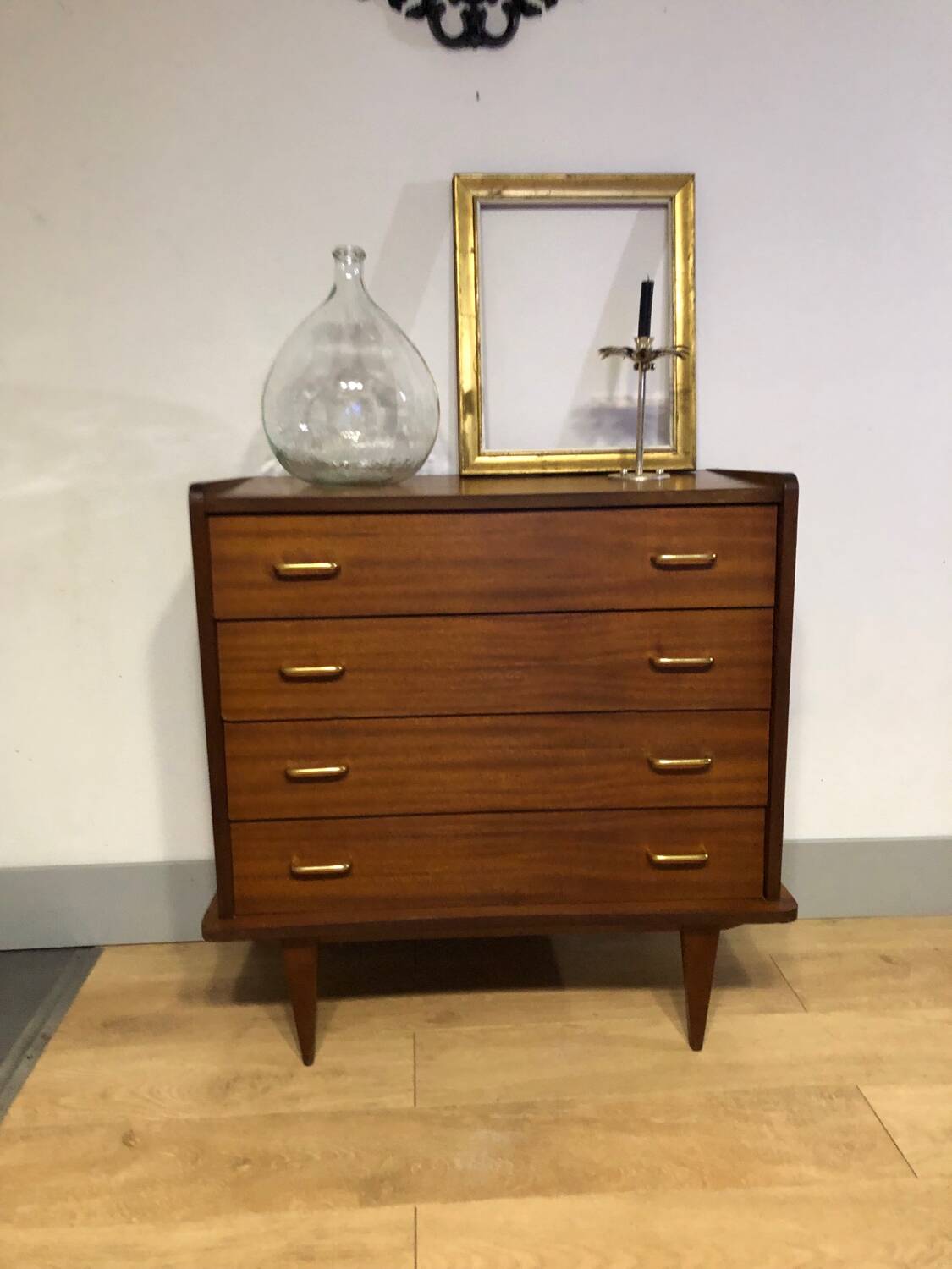 Vintage Scandinavian style chest of drawers