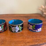 Decorated napkin rings
