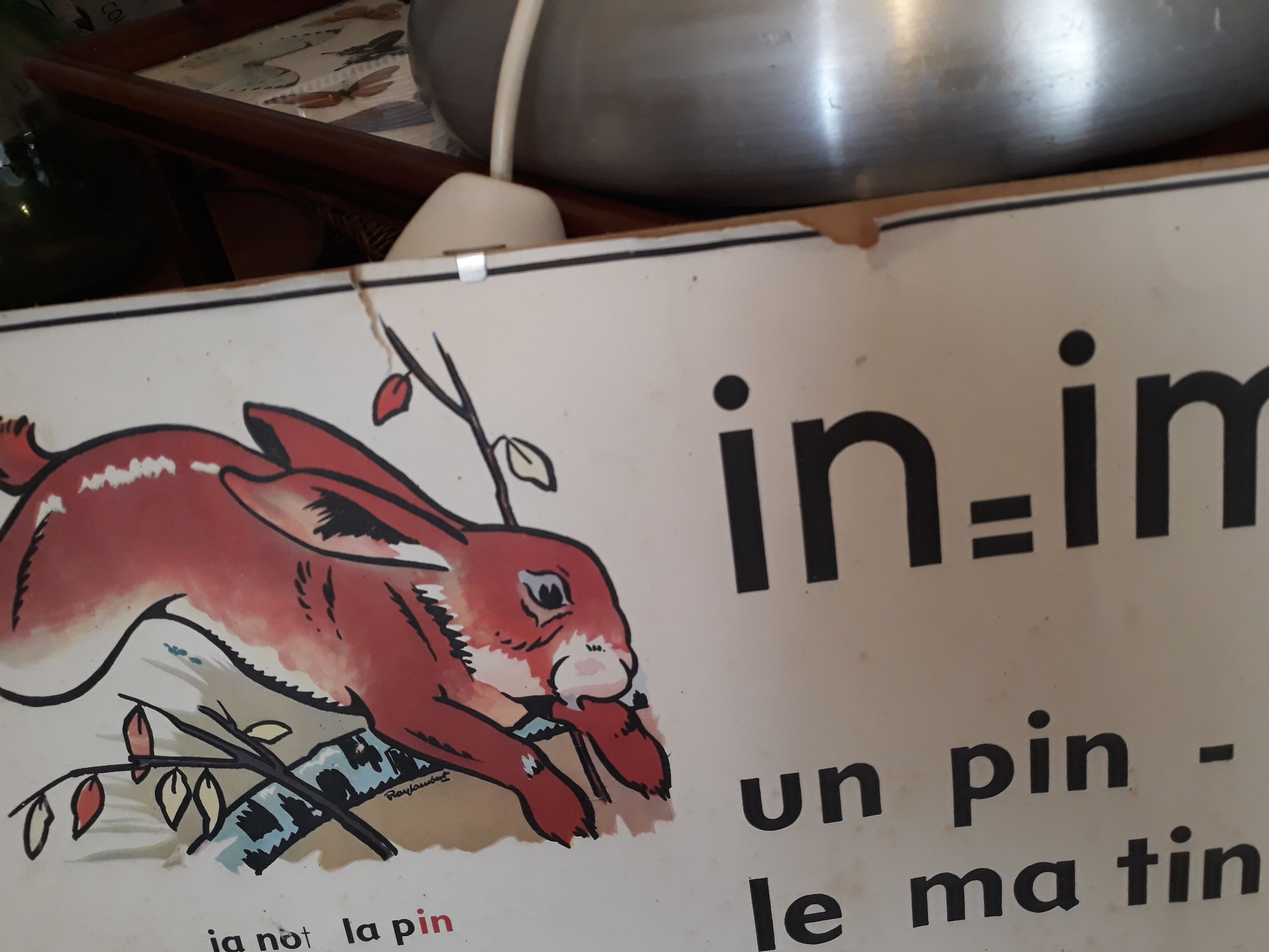 Displays vintage school