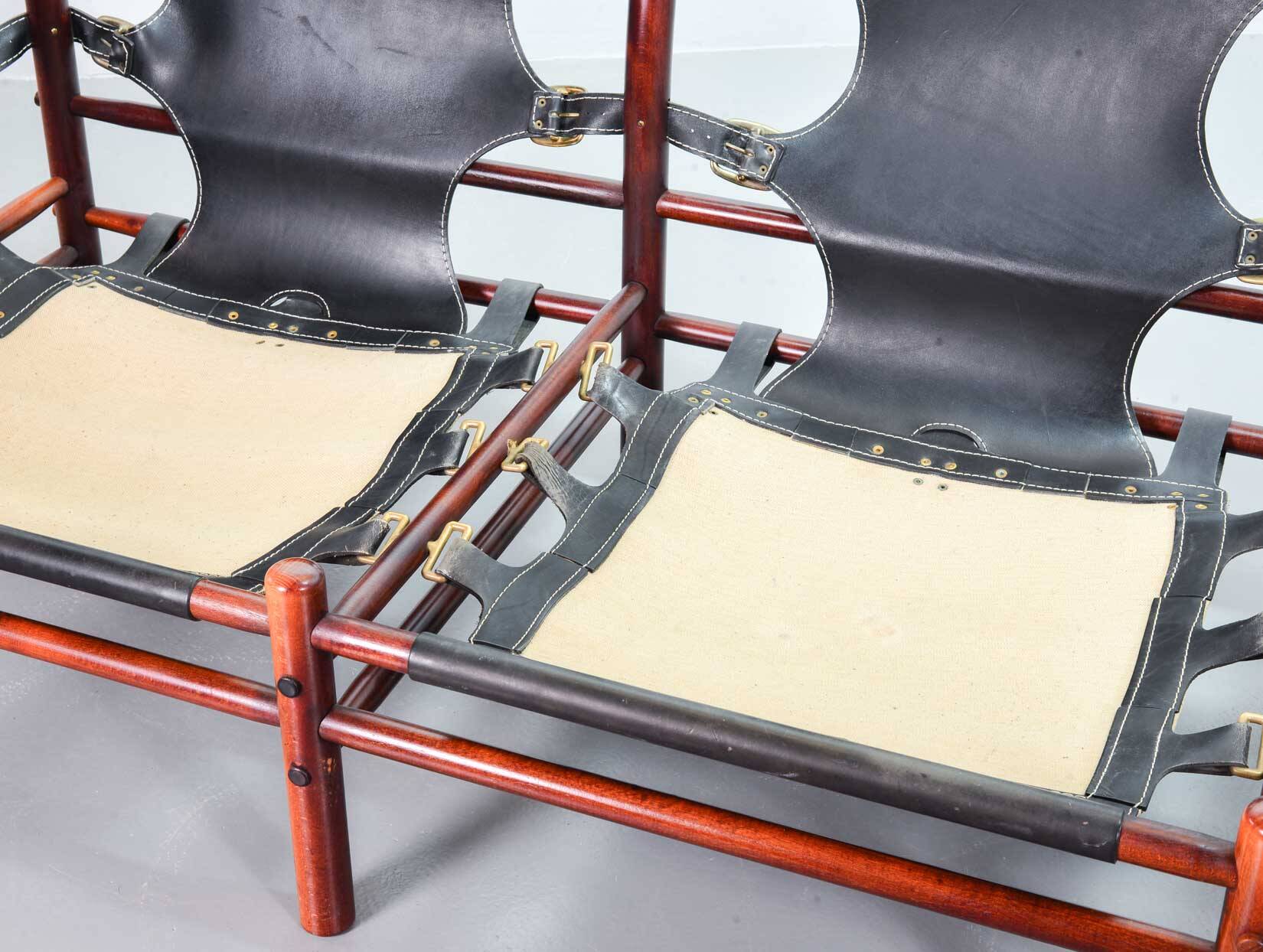 Arne Norell 3-Seat Ilona Rosewood Sofa for Arne Norell AB Aneby Möbler 60s