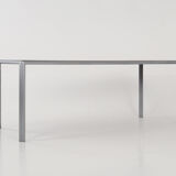 Bureau en aluminium, design scandinave, années 1980, fabrication : Montana Furniture