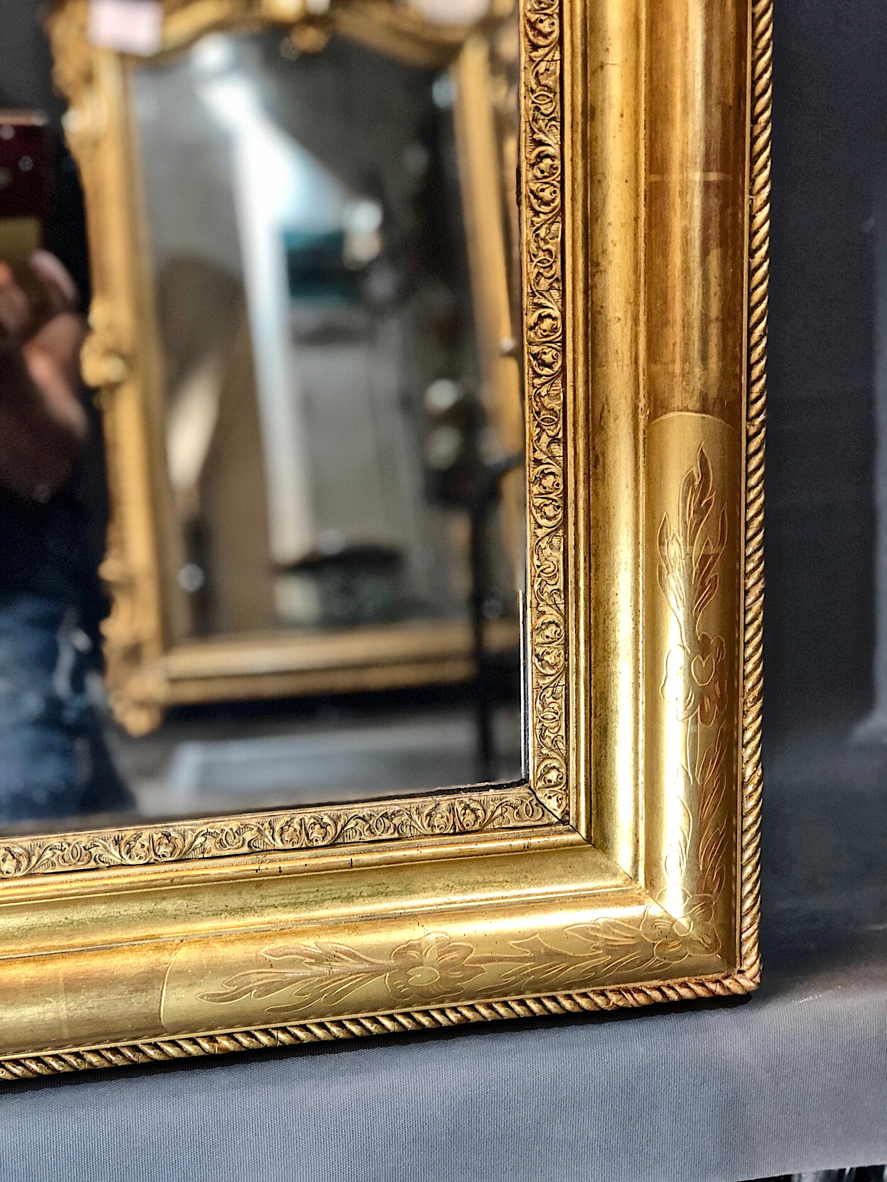 Mirror Louis Philippe 125x85 cm